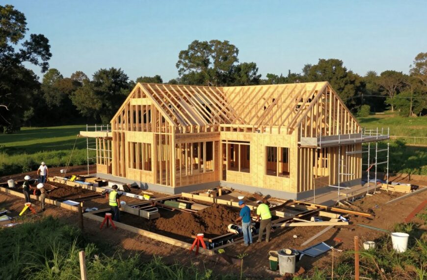 Budowa domu na działce rodziców