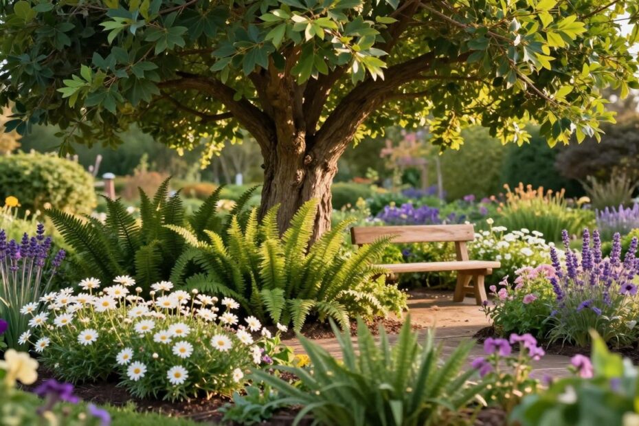 Co posadzić pod klonem