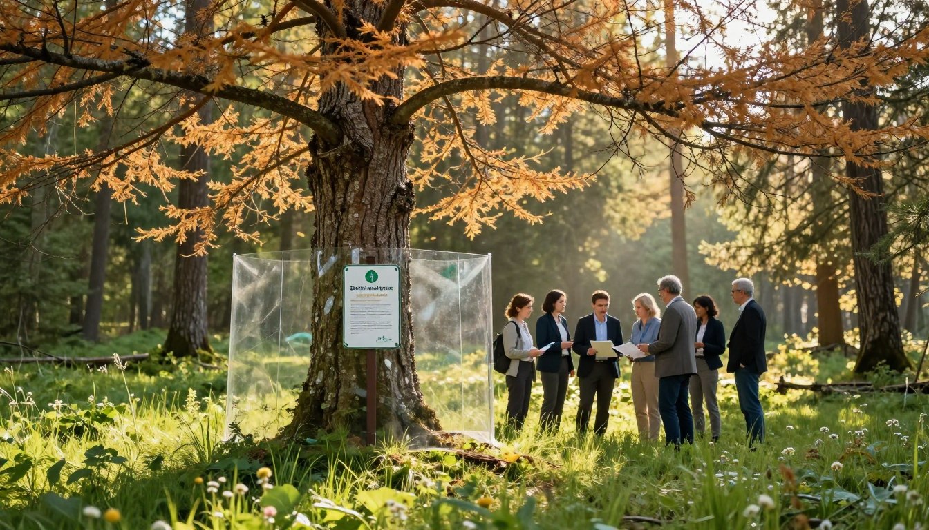 Czy modrzew jest pod ochroną
