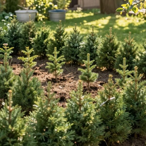 Jak gęsto sadzić świerki na żywopłot, aby był gęsty i zdrowy