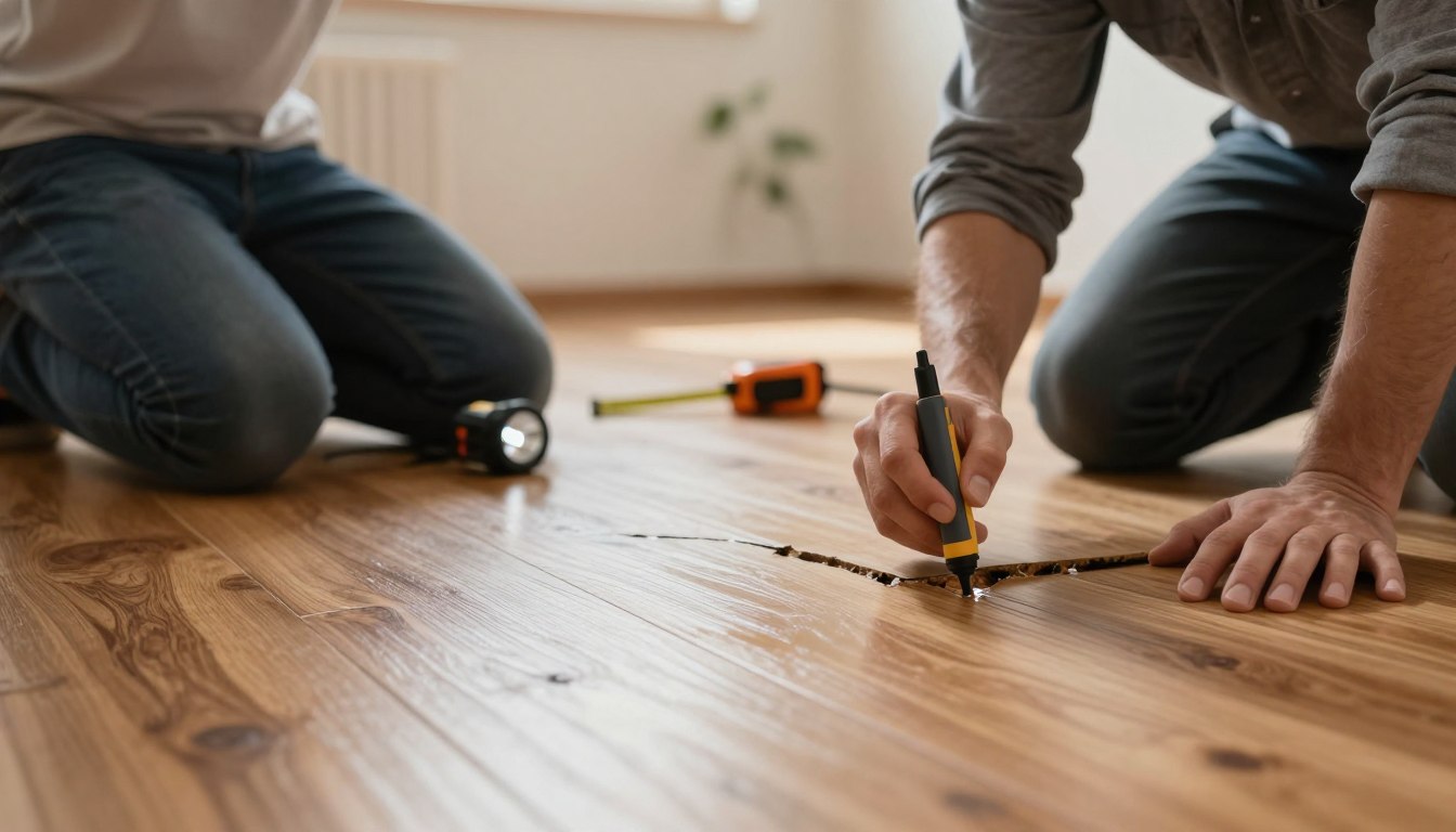 Jak znaleźć pękniętą rurę w podłodze