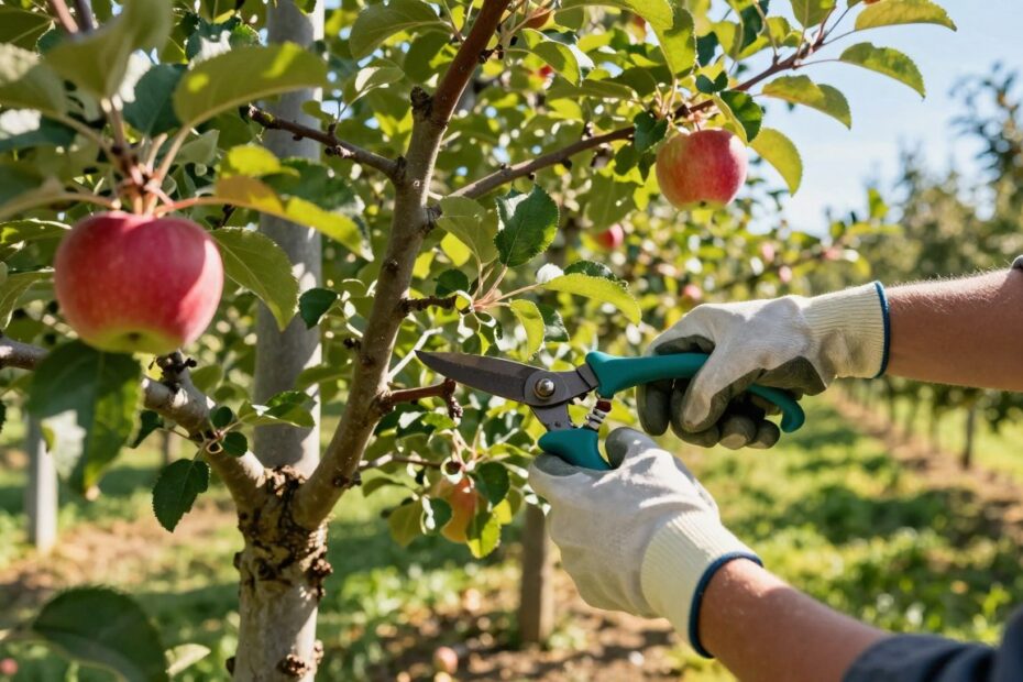 Kiedy przycinać stare jabłonie