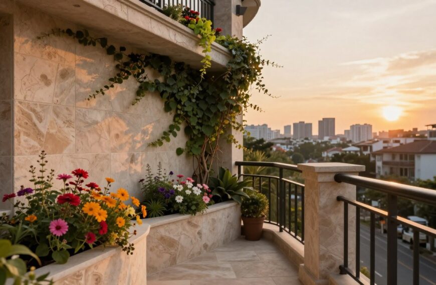 Murek zamiast balustrady na balkonie – przepisy i inspiracje