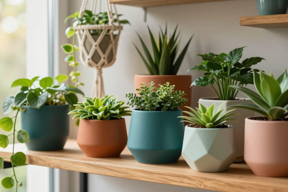 Ciekawe doniczki do domu