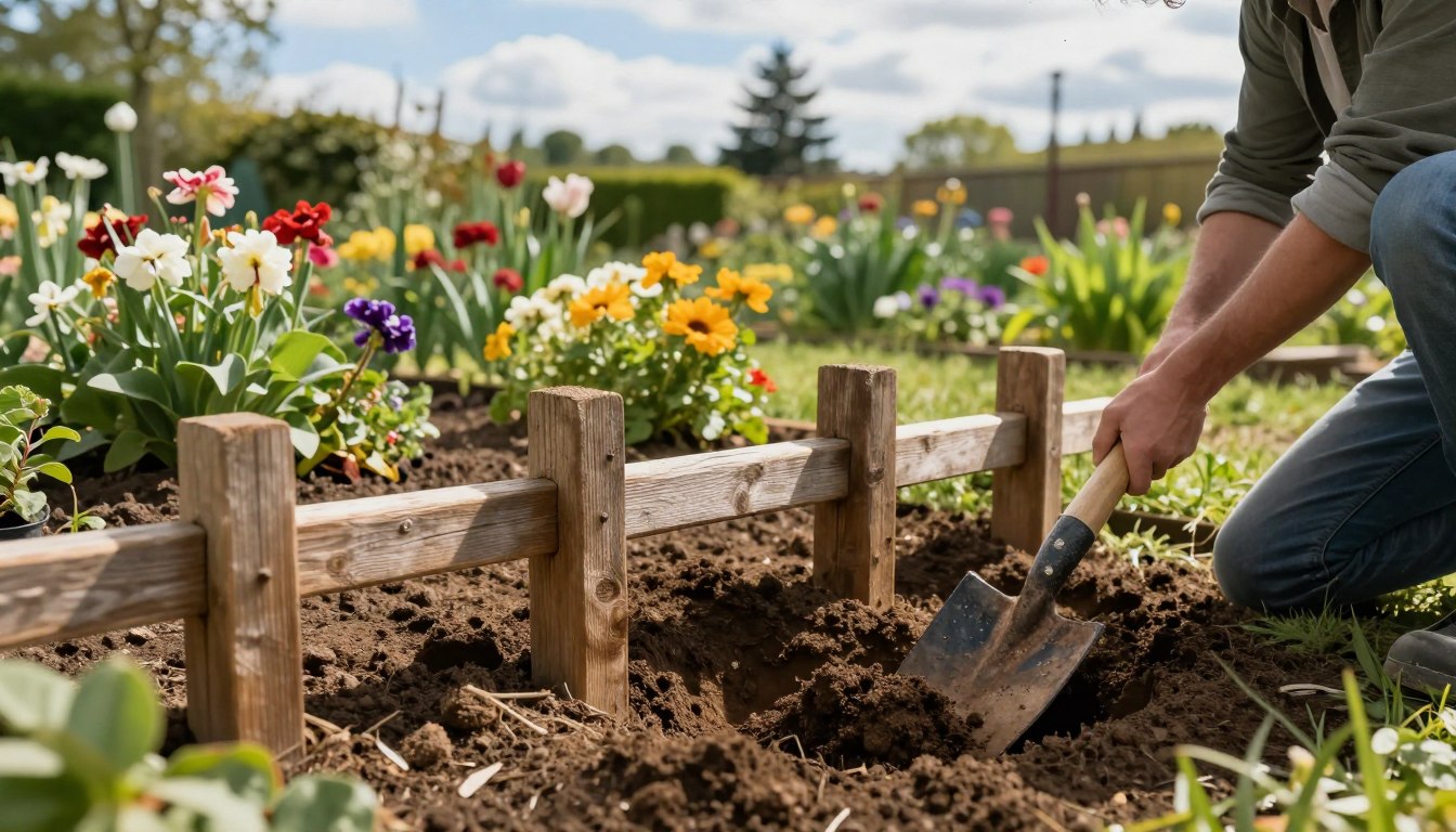 Jak głęboko zakopać palisadę