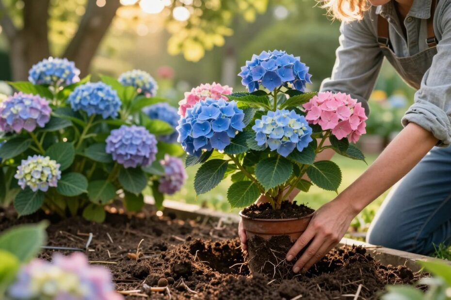 Jak przesadzić hortensje