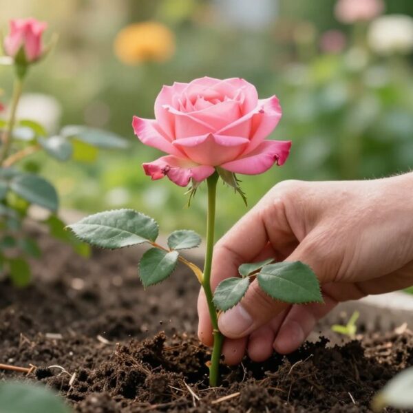 Jak ukorzenić różę ciętą i spróbować wyhodować krzew z bukietu