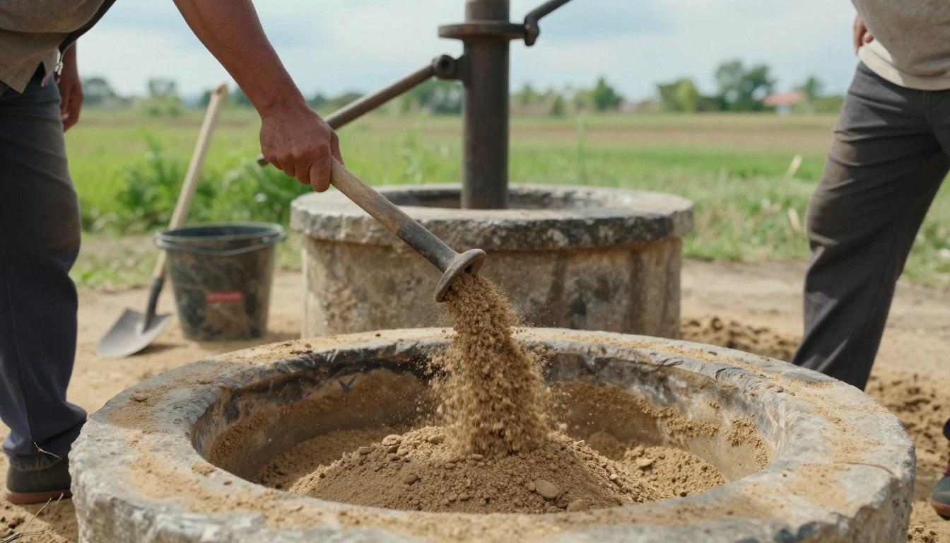 Jak wypompować piasek ze studni