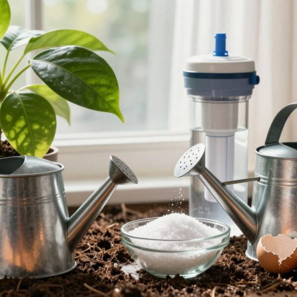 Jak zmiękczyć wodę do podlewania roślin