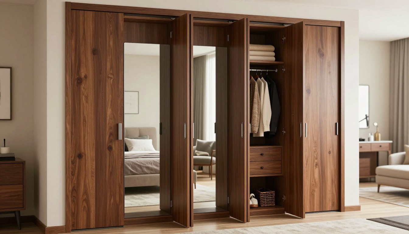 Jak zrobić drzwi łamane do szafy