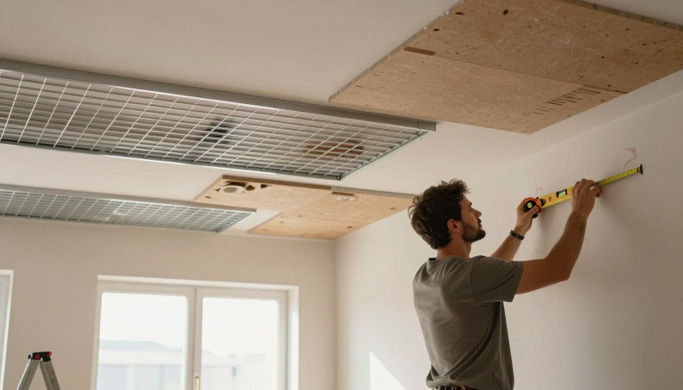 Jak zrobić sufit podwieszany