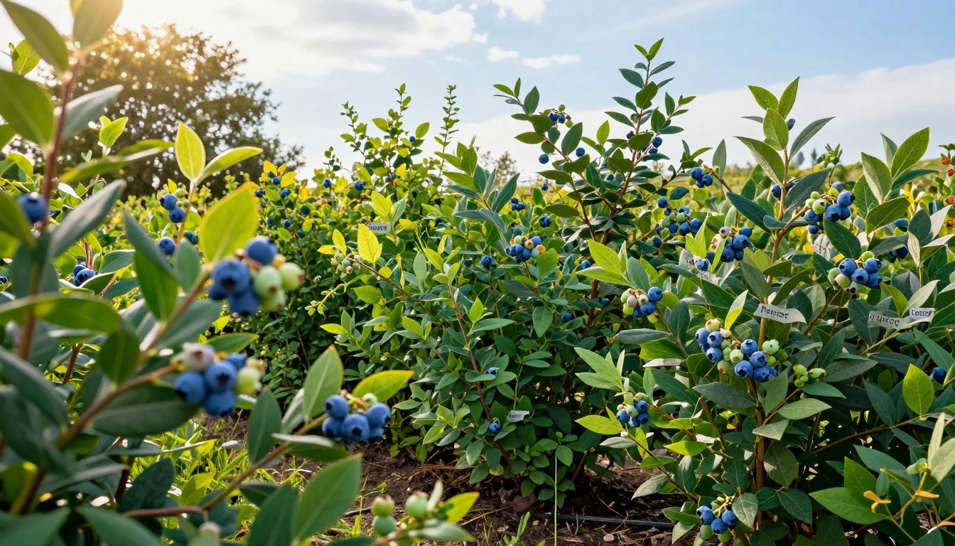 Jakie odmiany borówki sadzić obok siebie