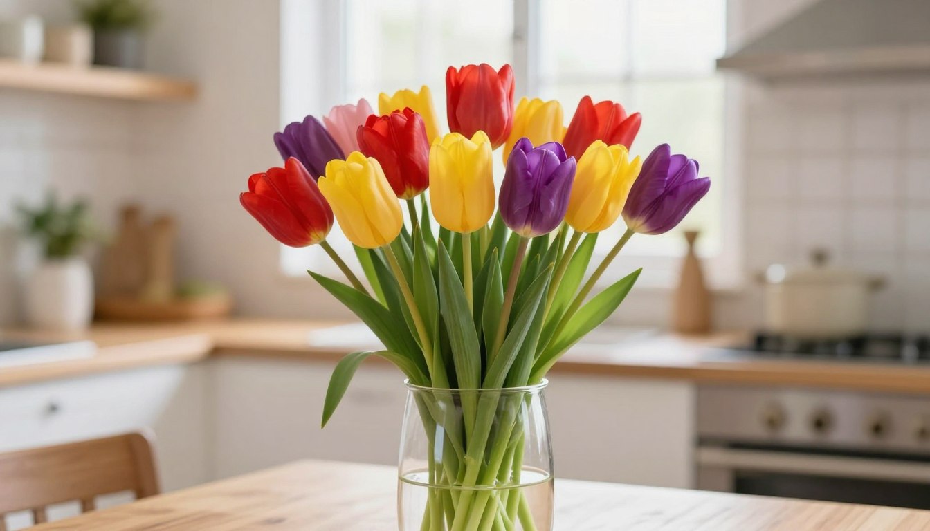 Ile wytrzymują tulipany w wazonie