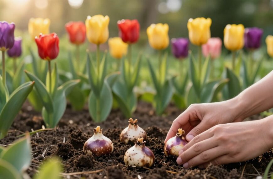 Jak rozmnożyć tulipany z cebulek przybyszowych krok po kroku