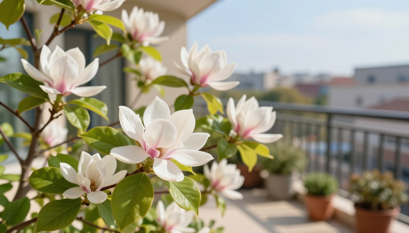 Jaka magnolia na balkon