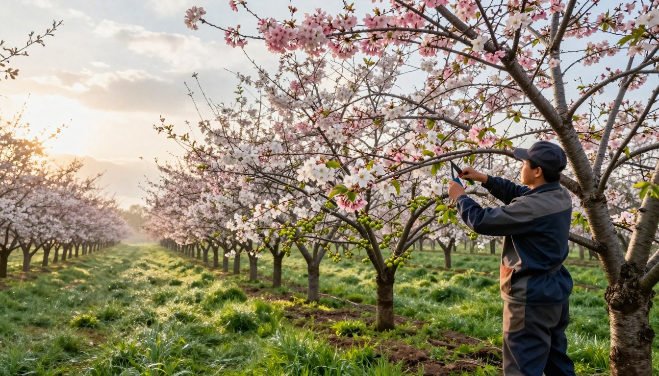 Kiedy przycinać czereśnie i wiśnie