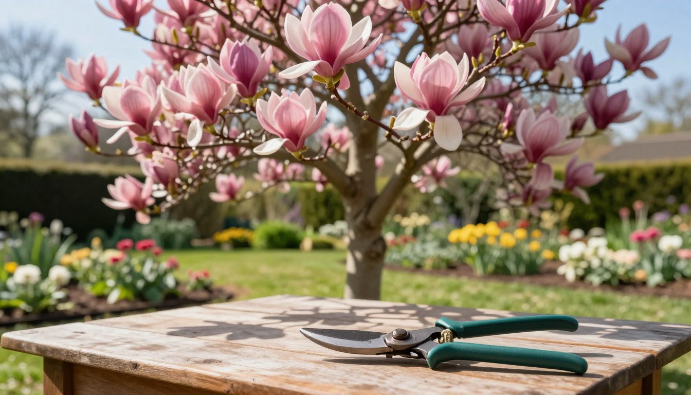 Kiedy przycinać magnolie